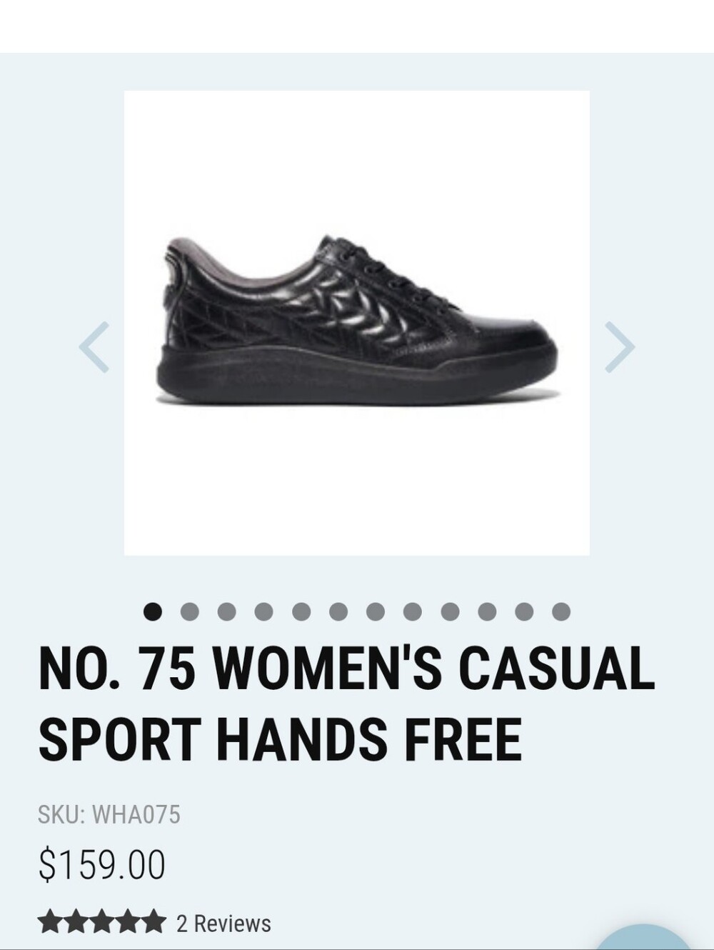 Anodyne No. 75 Women's Casual Sport Sneaker - Black